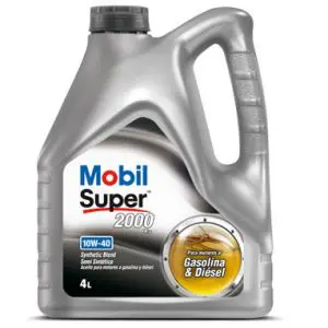 MOBIL SUPER S 2000 X3 10W-40 B-4 LTS.